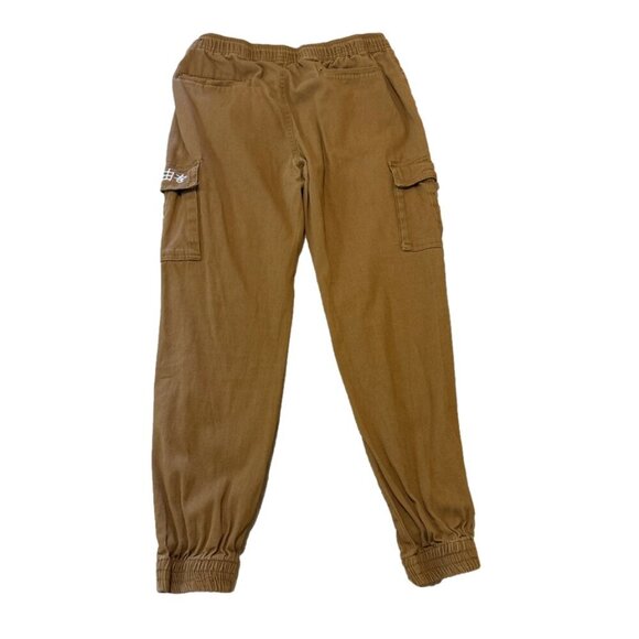 Brooklyn Cloth Sz Medium M Brown Drawstring Streetwear Urban Cargo Joggers Men - Picture 7 of 8